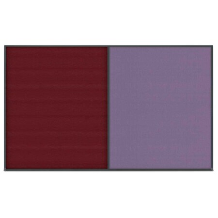United Visual Products Single Door Radius Corkboard, 24"x36", Hea, UV7011RC-SATIN-KEYLIME UV7011RC-SATIN-KEYLIME